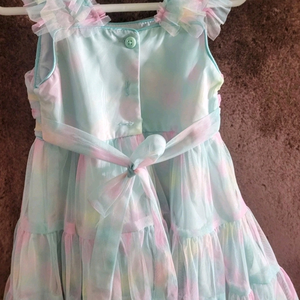"Easter" Jona Michelle Girls Dress Pastel Summer Spring Any Occasion Size 3T - Picture 9 of 11